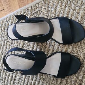 Cole Haan stacked heel sandal